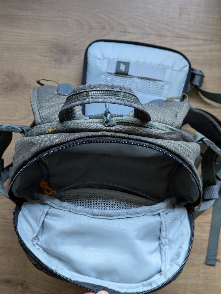 Lowepro Flipside Trek BP AW cameratas, Lowepro, Rugtas, Ophalen of Verzenden, Groen