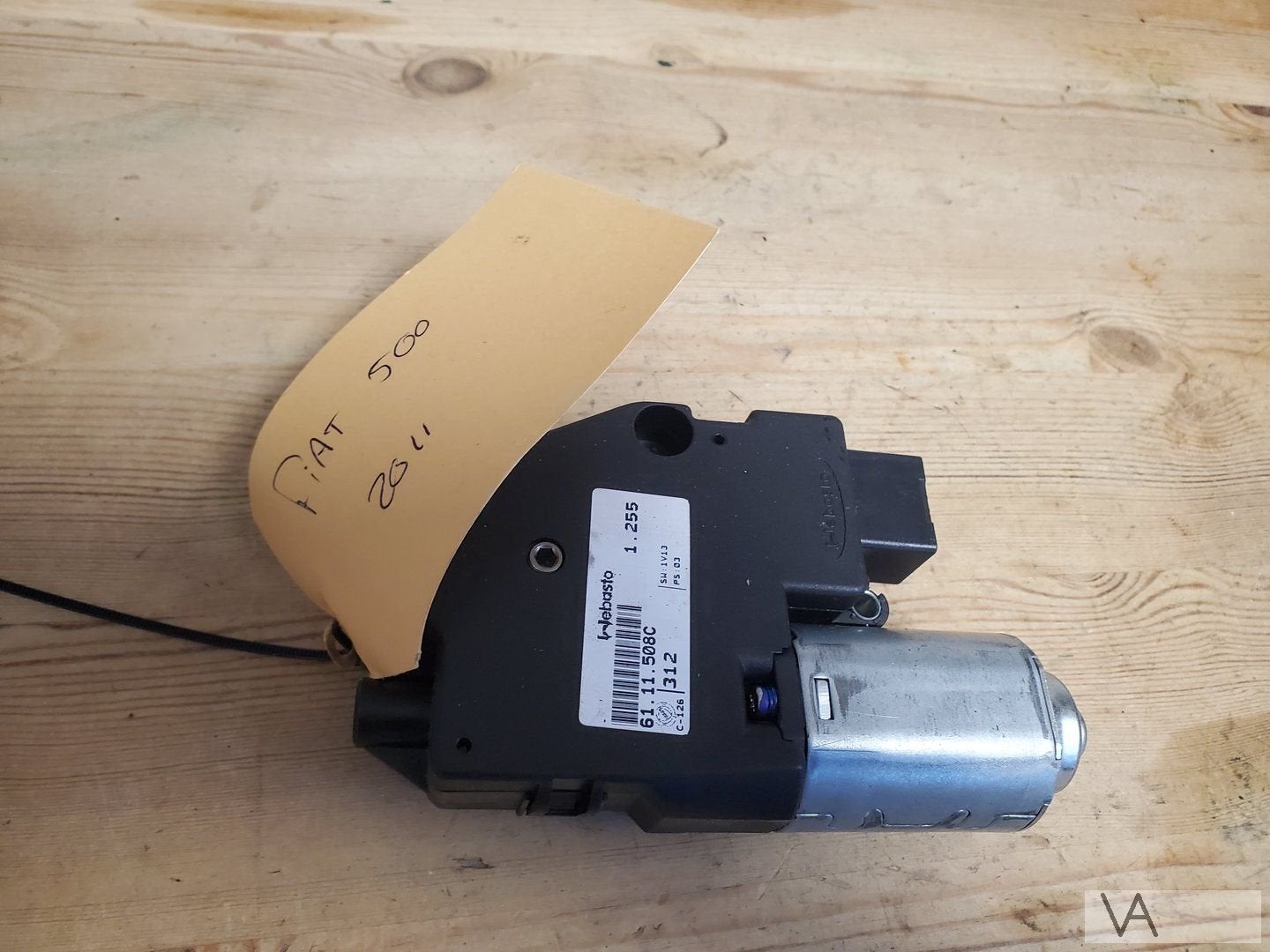 Fiat 500c 2009 - 2016 schuifdak motor webasto 6111508c €100, Auto-onderdelen, Gebruikt, -, -, Ophalen of Verzenden