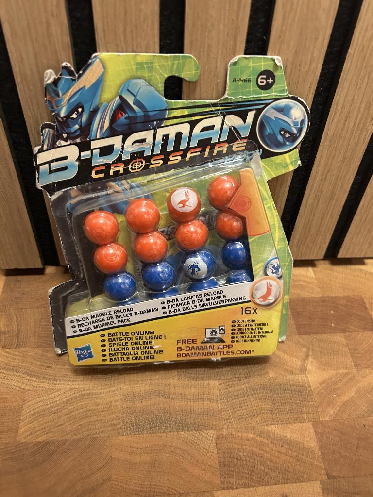 B.daman crossfire knikkers, Kinderen en Baby's, Ophalen of Verzenden, Nieuw