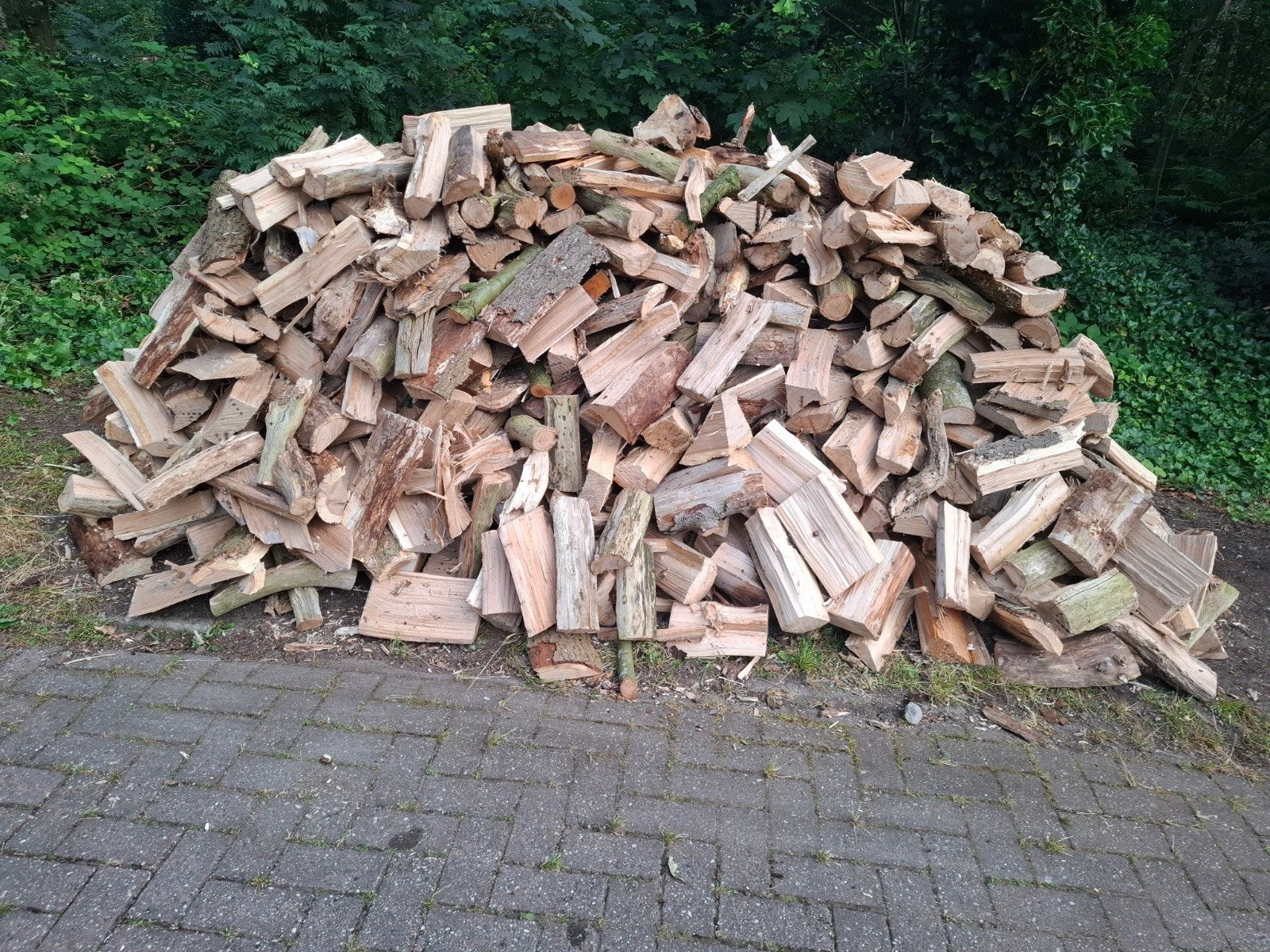 4m³ droog gekloofd hout - Prijs in overleg, Tuin en Terras, Minder dan 3 m³, Ophalen