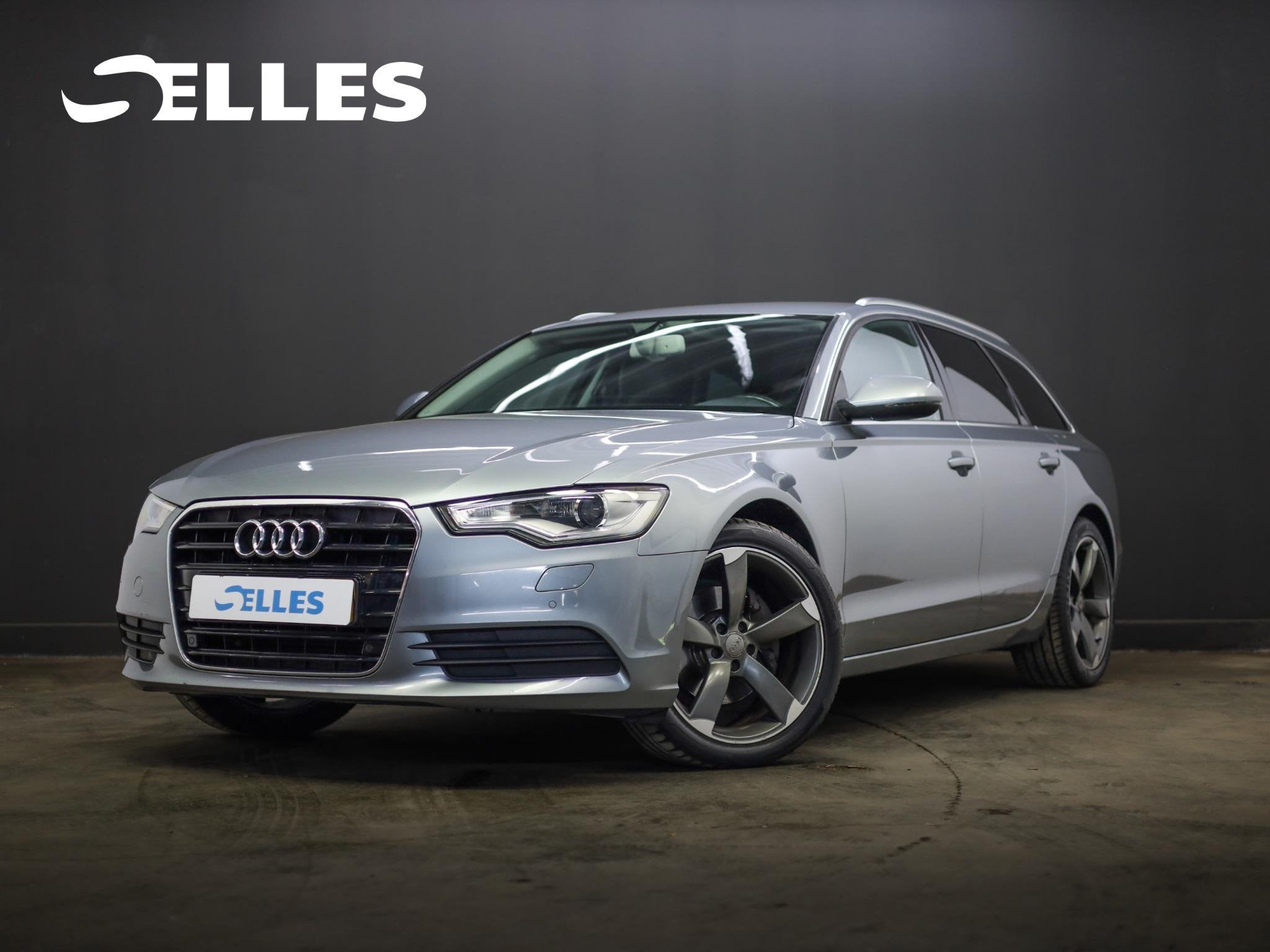Audi A6 Avant 3.0 TDI Pro Line, Euro 5, Stof, Zwart, 197 €/maand