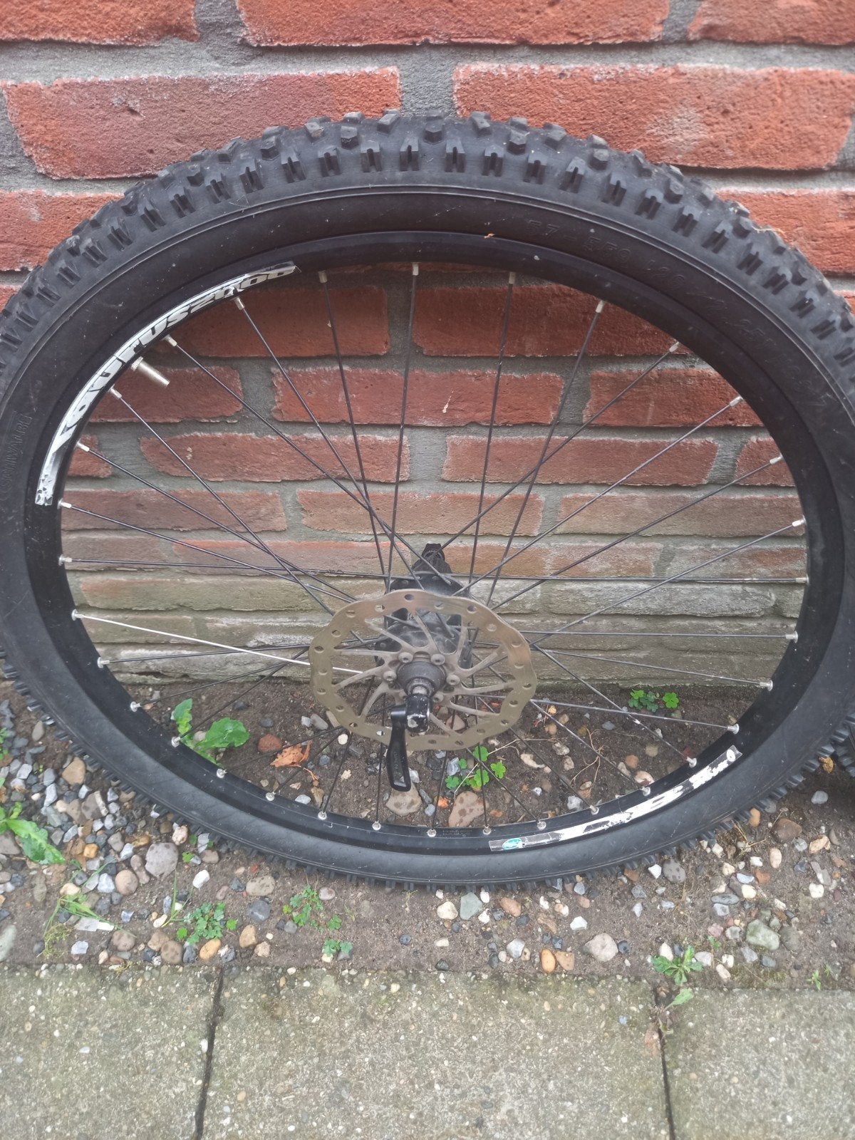 set wielen MTB, Fietsen en Brommers, Fietsonderdelen, Gebruikt, Schwalbe, Aluminium, Mountainbike