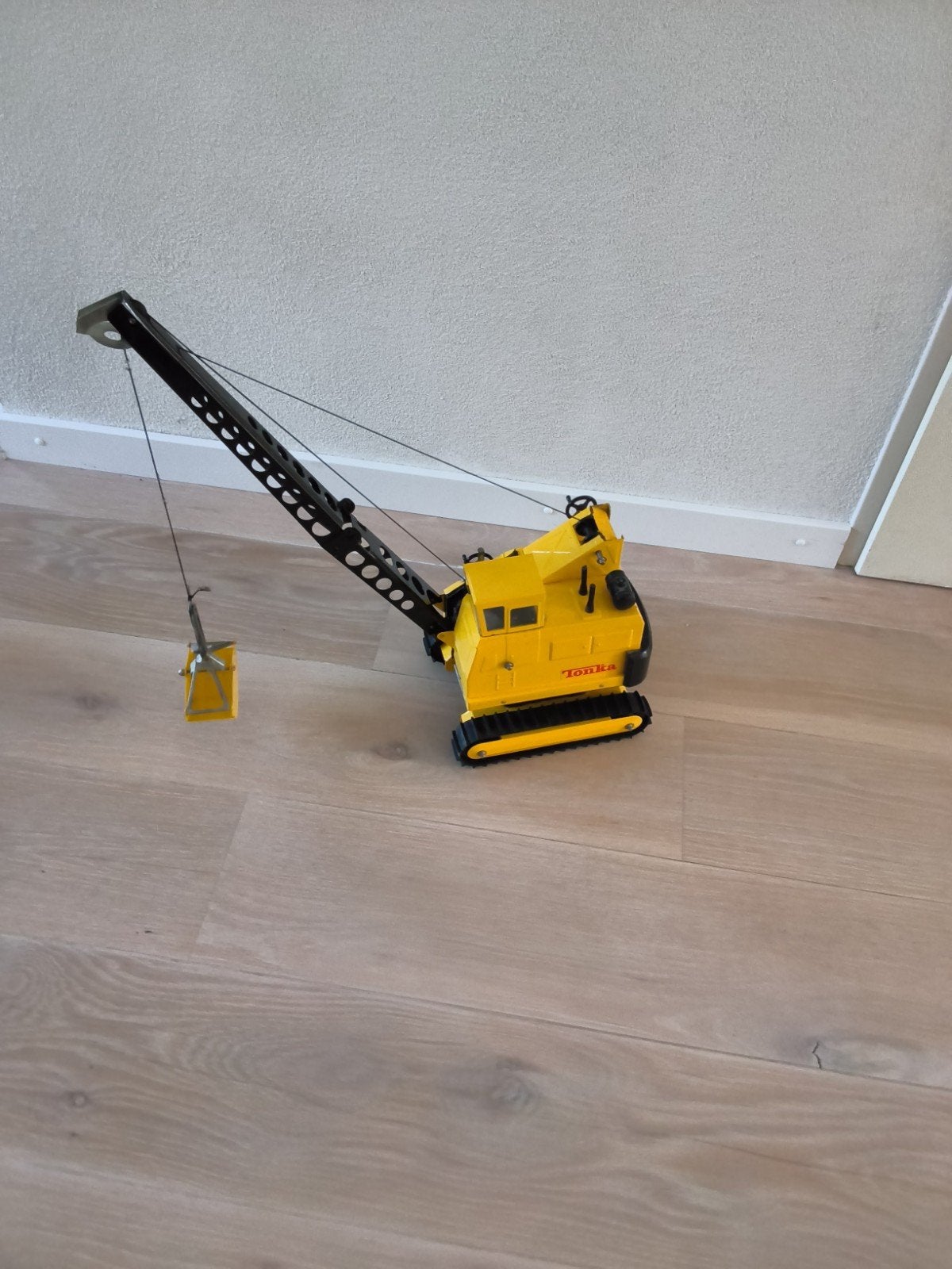 Tonka hijskraan, Ophalen, Gebruikt