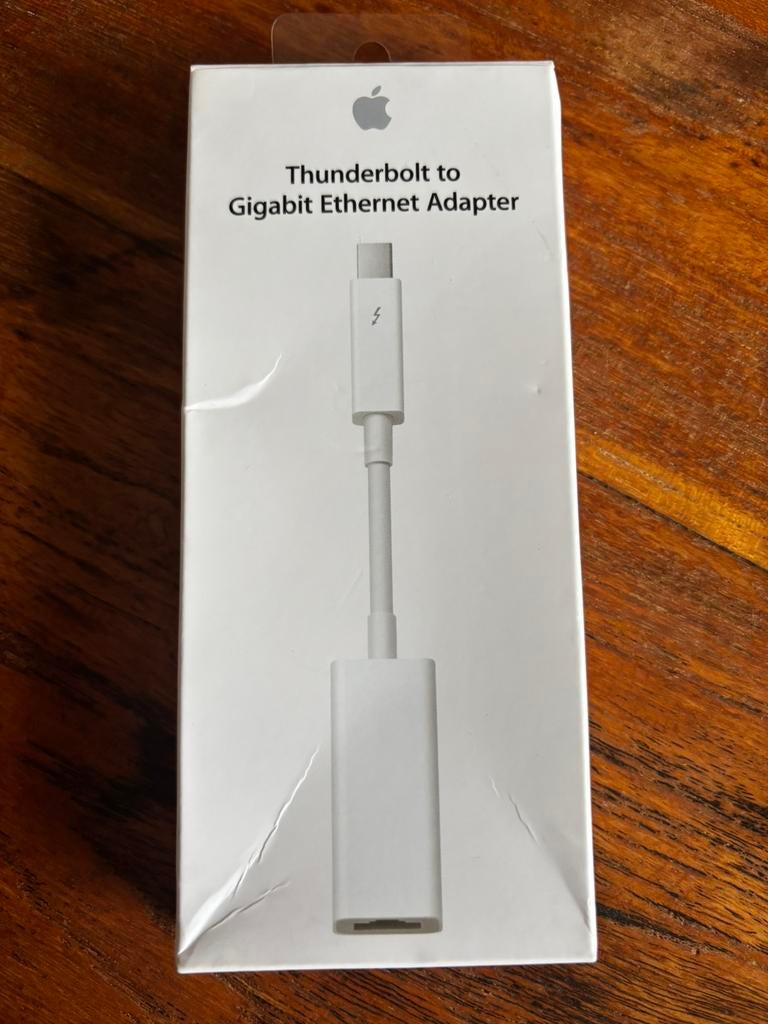 Apple Thunderbolt to Gigabit Ethernet Adapter, Ophalen of Verzenden, Nieuw