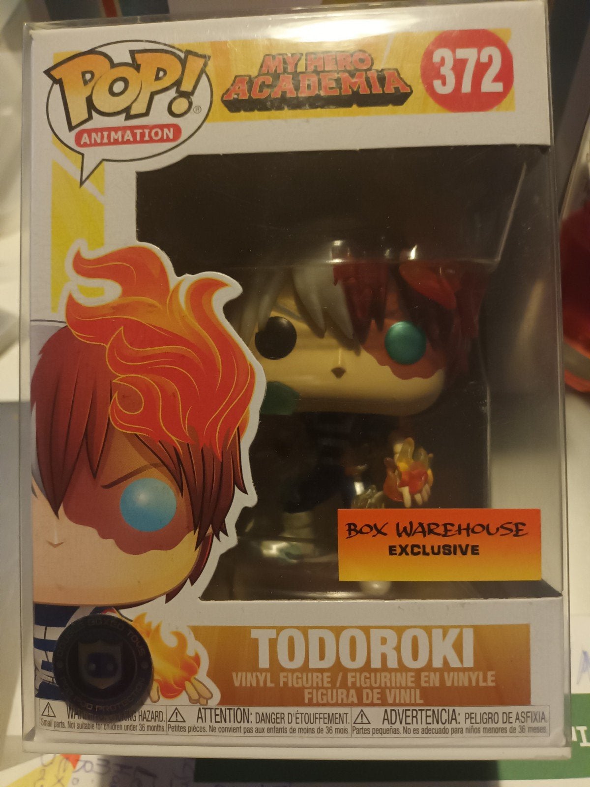 Funko Pop! My Hero Academia Todoroki 372 Box Warehouse Excl, Ophalen of Verzenden, Nieuw