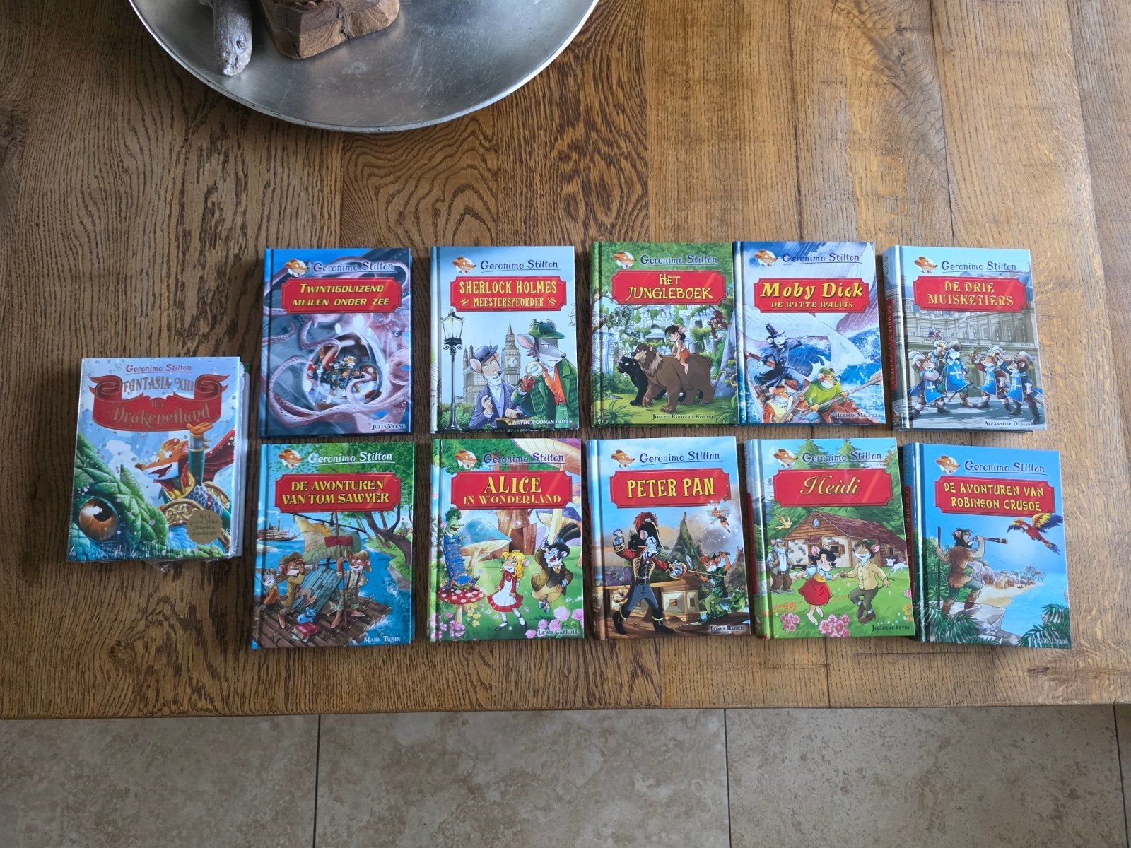 11 nieuwe Geronimo Stilton-boeken – complete verzameling, Boeken, Ophalen of Verzenden, Nieuw, Geronimo Stilton, Fictie