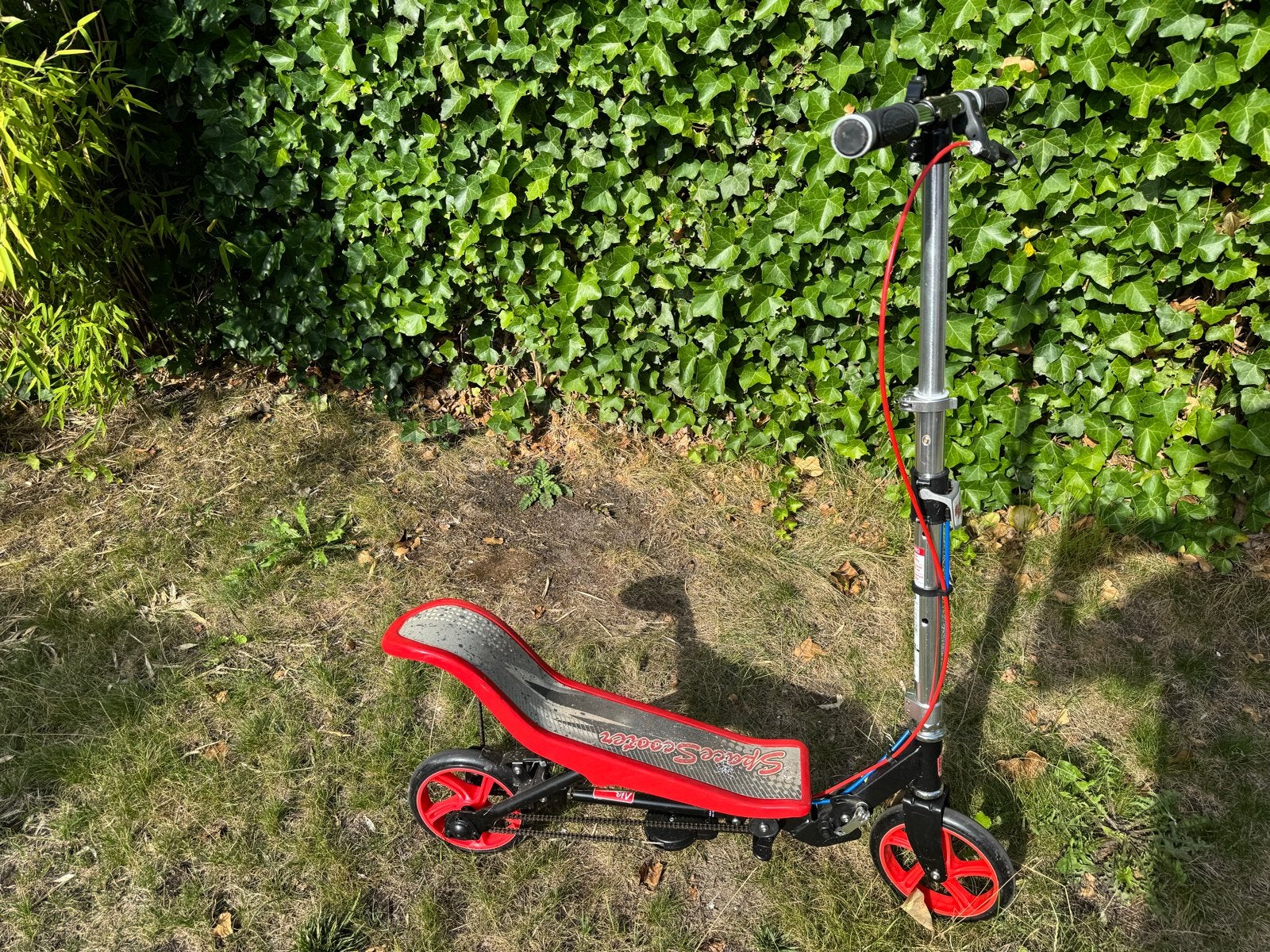 Space Scooter X590 - Rood/Zwart Step, Fietsen en Brommers, Steps, Ophalen, Gebruikt, Gewone step