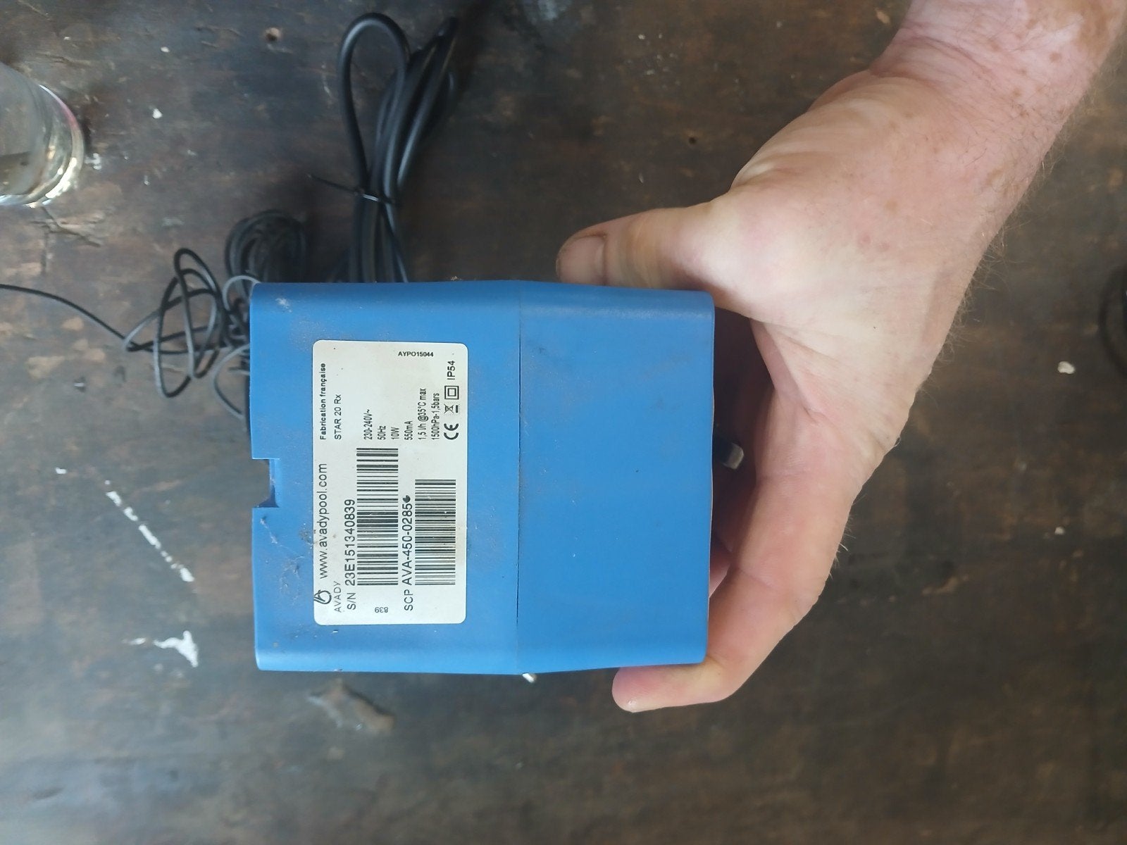 Slangenpomp STAR 20 met pH-sensor, Ophalen of Verzenden, Gebruikt, Vijverpomp