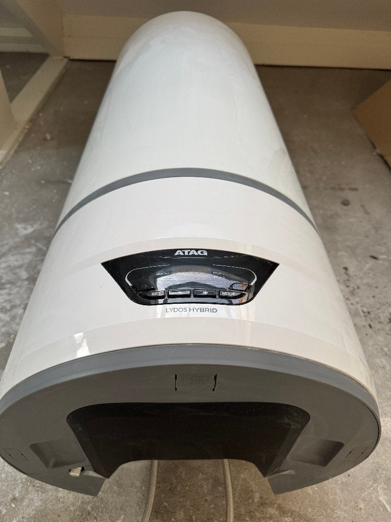 Atag Lydos Hybrid warmte boiler, Doe-het-zelf en Verbouw, Geisers en Boilers, Ophalen, 100 liter of meer, Boiler, Minder dan 3 jaar oud