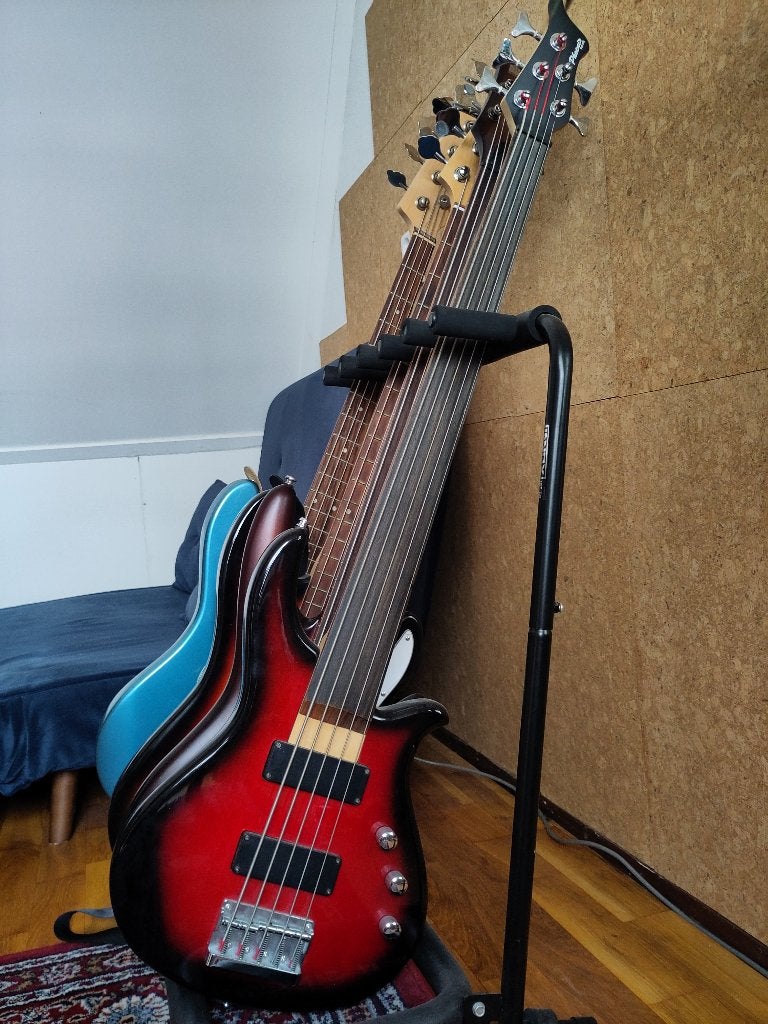 Basgitaar, Ophalen, Zo goed als nieuw, 5-snarig