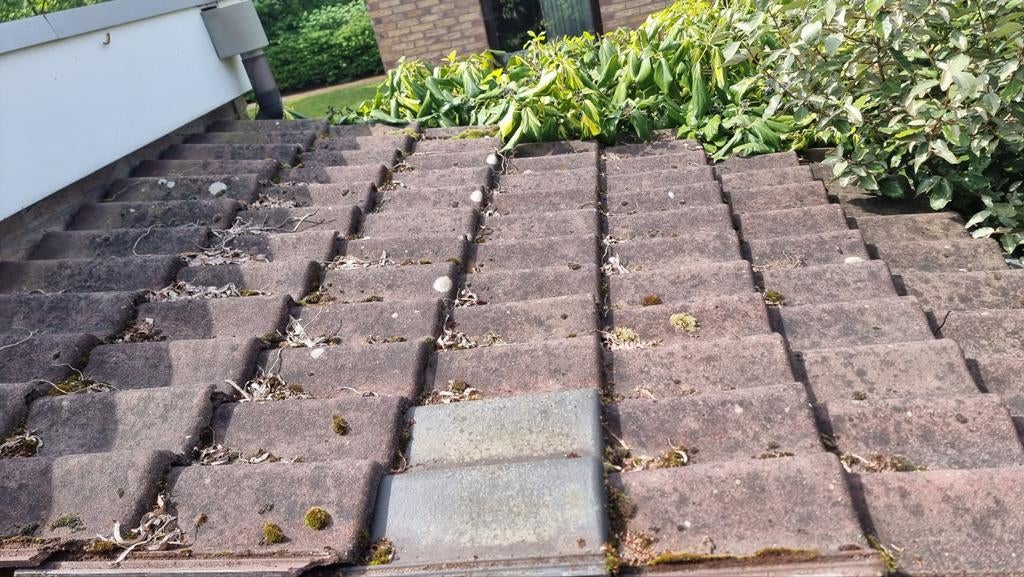 Gebruikte dakpannen voor overkapping, Ophalen, Gebruikt, Steen of Klei, Minder dan 5 m²