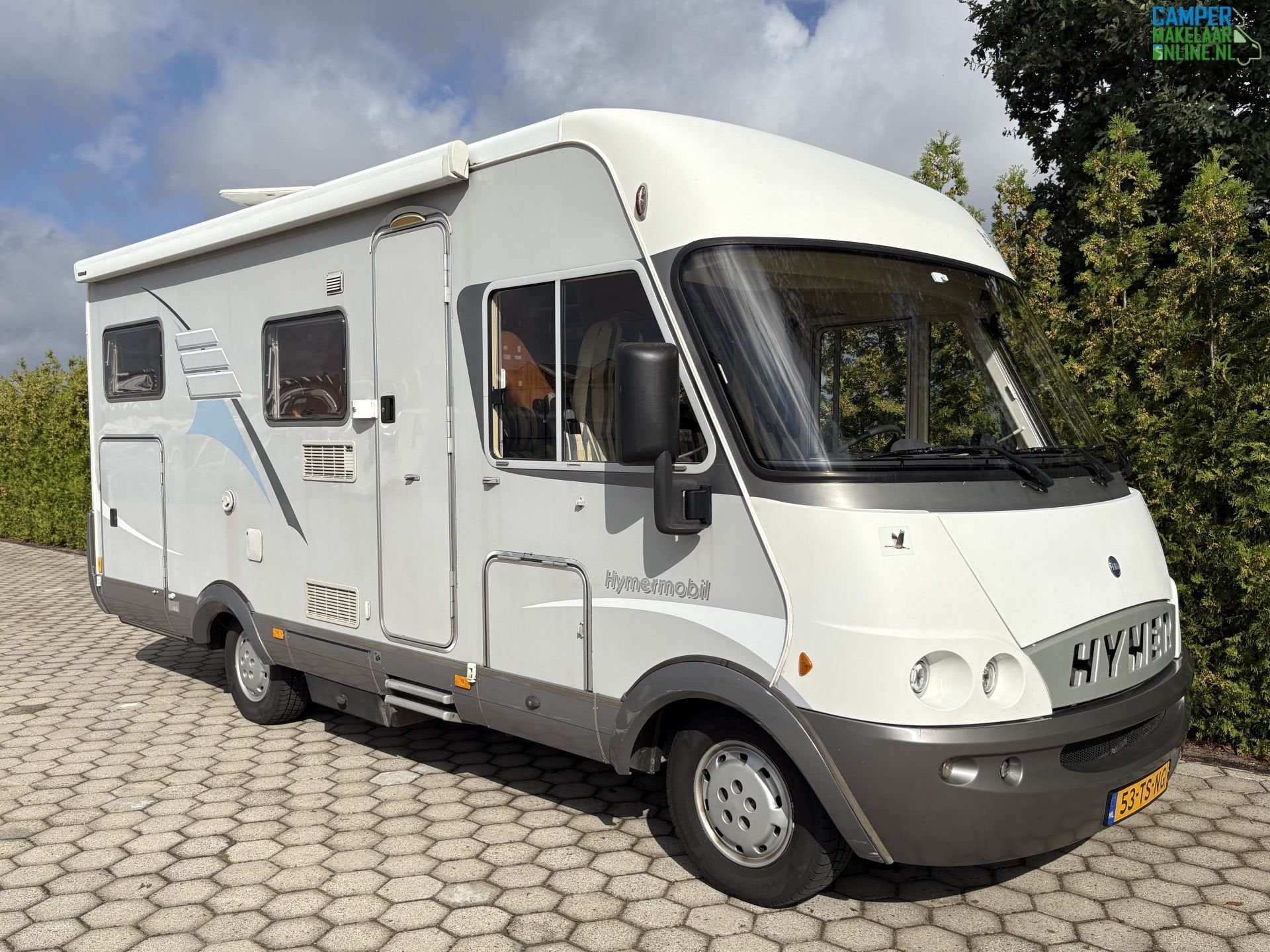 Hymer B 514 Integraal 2.8 JTD Motorairco Hefbed Zonnepaneel, Integraal, Ringverwarming, Luifel, 6 tot 7 meter