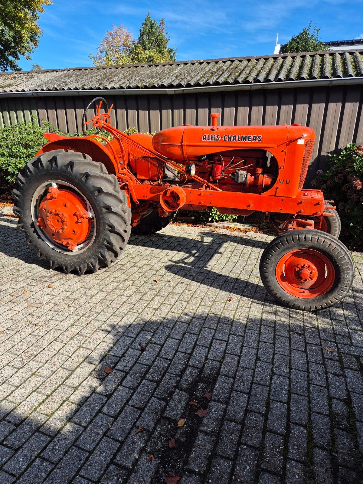 Allis Chalmers WD Benzine/Petroleum Tractor - Oldtimer, Tot 2500, Oldtimer, Tot 80 Pk, Ophalen