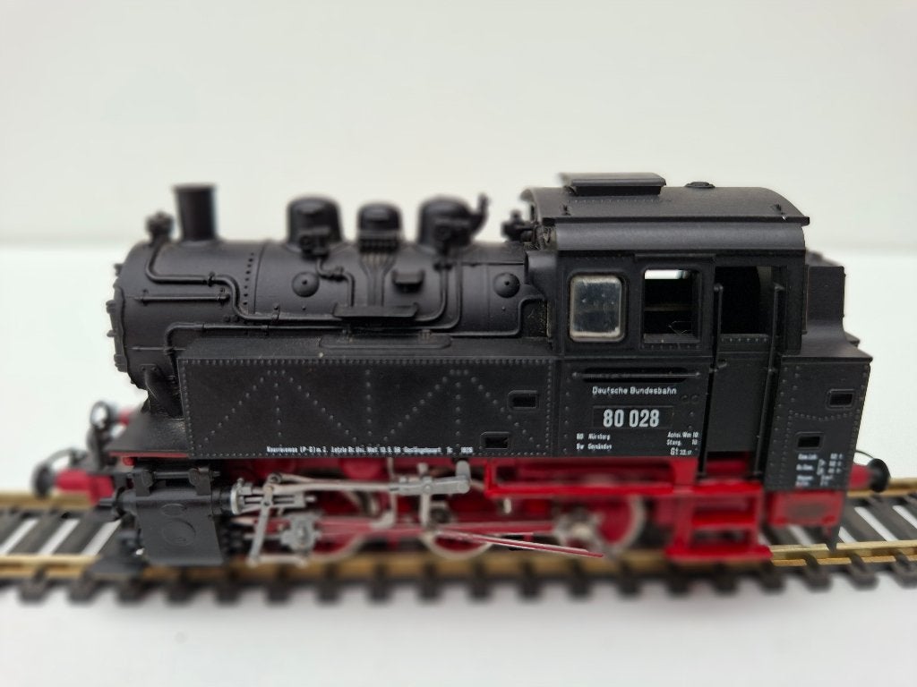 Roco H0 04114A - Tenderlocomotief BR 80, Prima staat in OVP, Hobby en Vrije tijd, Ophalen of Verzenden, Zo goed als nieuw, Roco