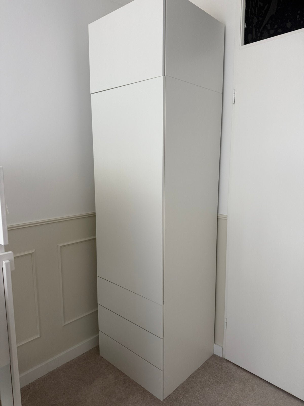 Ikea platsa kast met forsand deuren, 50 tot 100 cm, Zo goed als nieuw, Minder dan 100 cm, 50 tot 75 cm