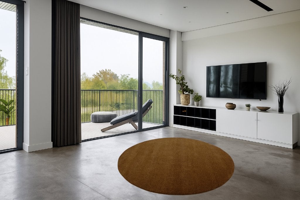 Perzisch tapijt - Gabbeh - 200 x 200 cm - Handgeknoopt, Gebruikt, -, Rond, 200 cm of meer