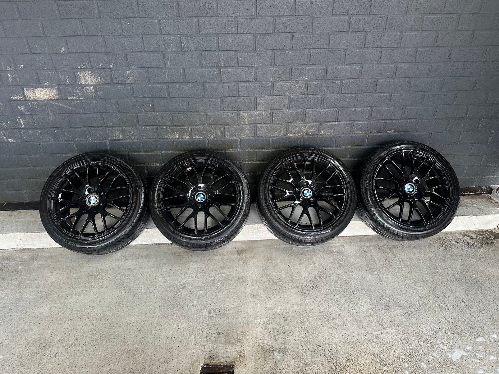18 inch bmw velgen zwart, Ophalen, 18 inch, Velg(en), Zomerbanden