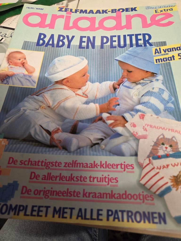 Zolderopruiming baby en peuter ariadne, Hobby en Vrije tijd, Breien en Haken, Ophalen of Verzenden, Breien of Haken, Patroon of Boek