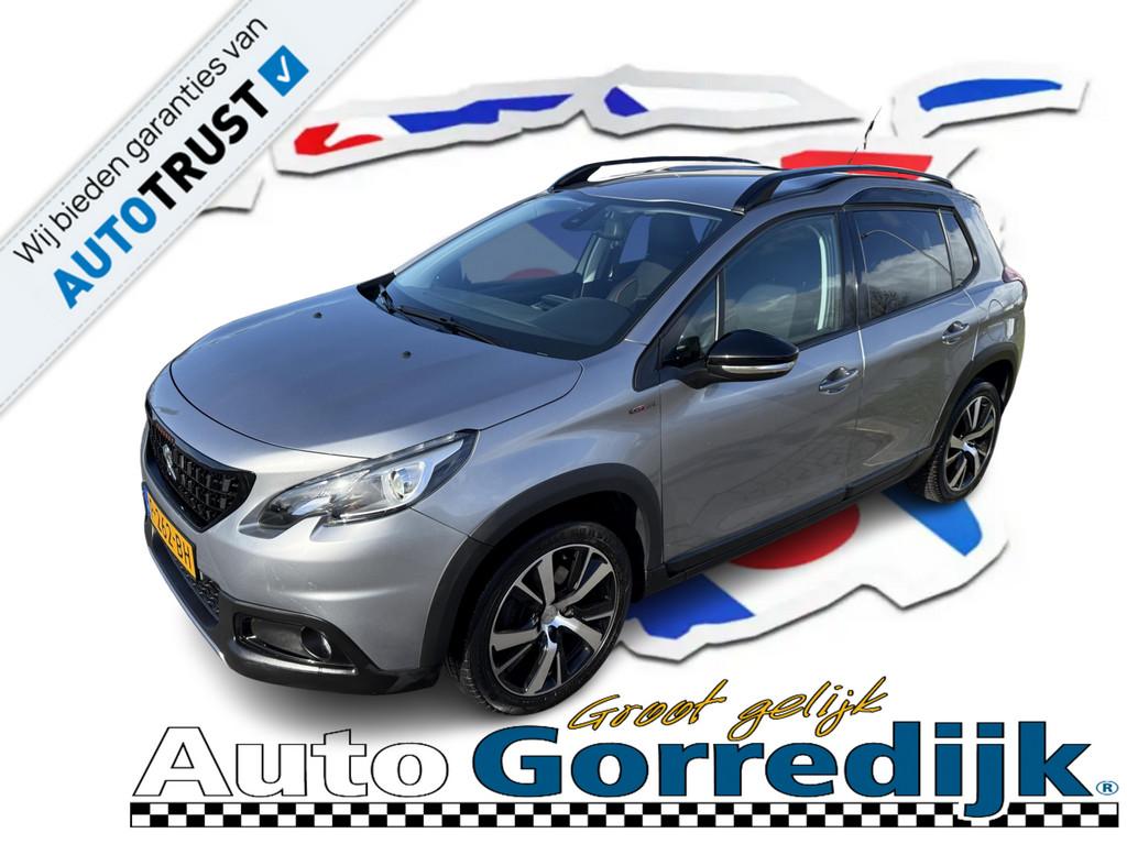Peugeot 2008 1.2 PureTech Active AUTOMAAT Gt Line 1/2 leder, Auto's, Peugeot, 1199 cc, Met garantie (alle), 49 €/maand, 1125 kg