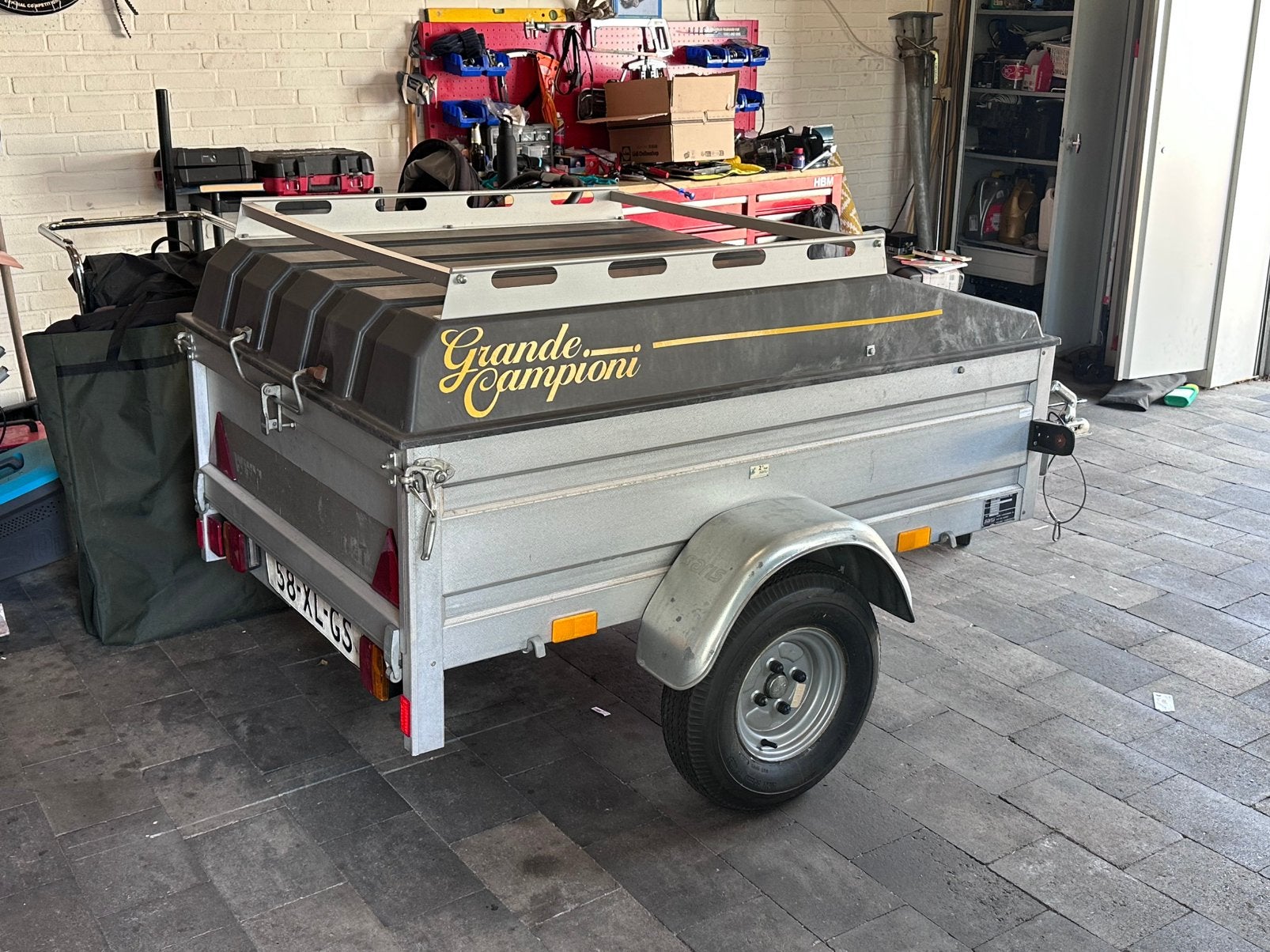 Saris Grand Campioni - Perfecte staat! bagagewagen aanhanger, Auto diversen, Aanhangers en Bagagewagens, Ophalen, Zo goed als nieuw