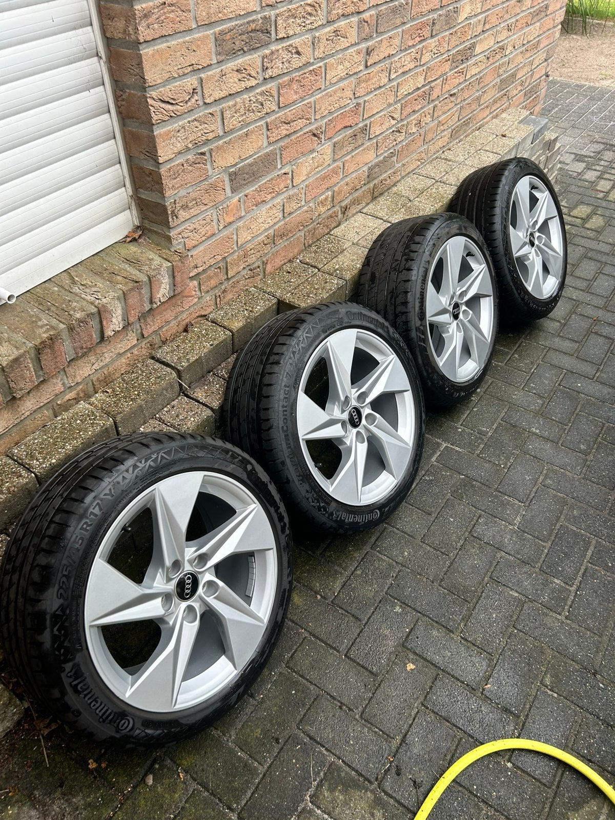 Zgan Originele 17 inch Audi Velgen, Ophalen, Voor, Audi, Bumper