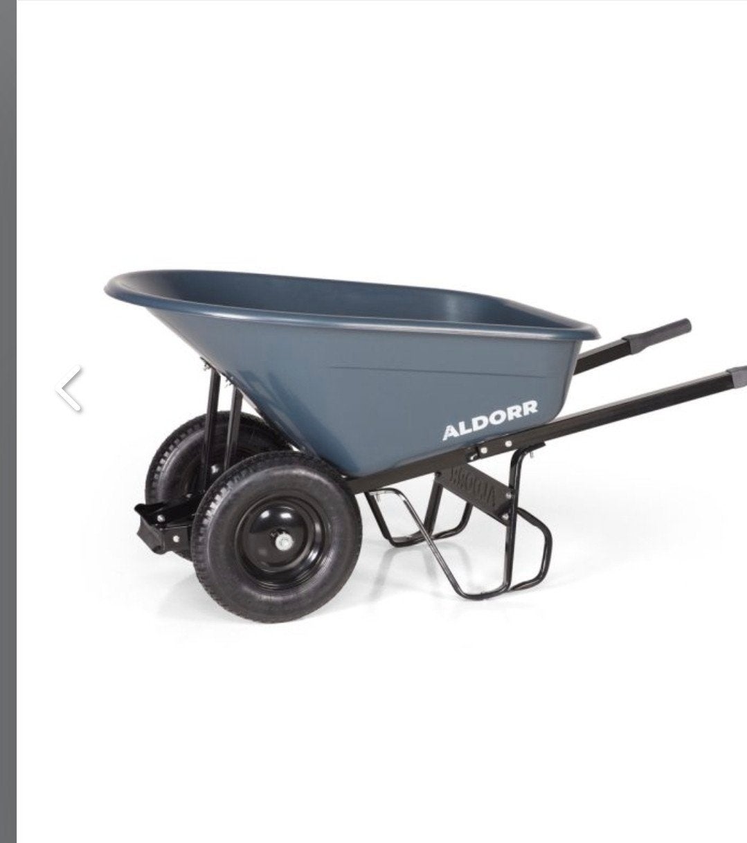 Aldorr Kruiwagen met 2 Wielen - Zeer Stabiel, Ophalen, Tweewielig, Nieuw, Handmatig