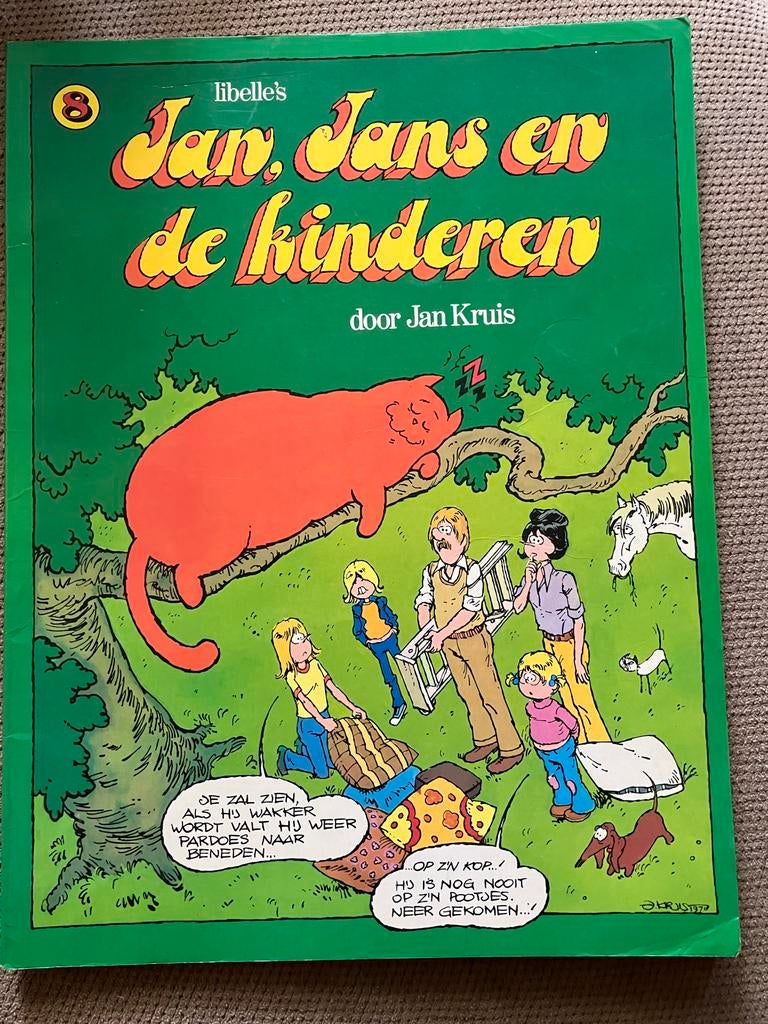 Jan, Jans en de Kinderen - Libelle's Stripboek 8, Boeken, Stripboeken, Gelezen, Eén stripboek, Ophalen of Verzenden