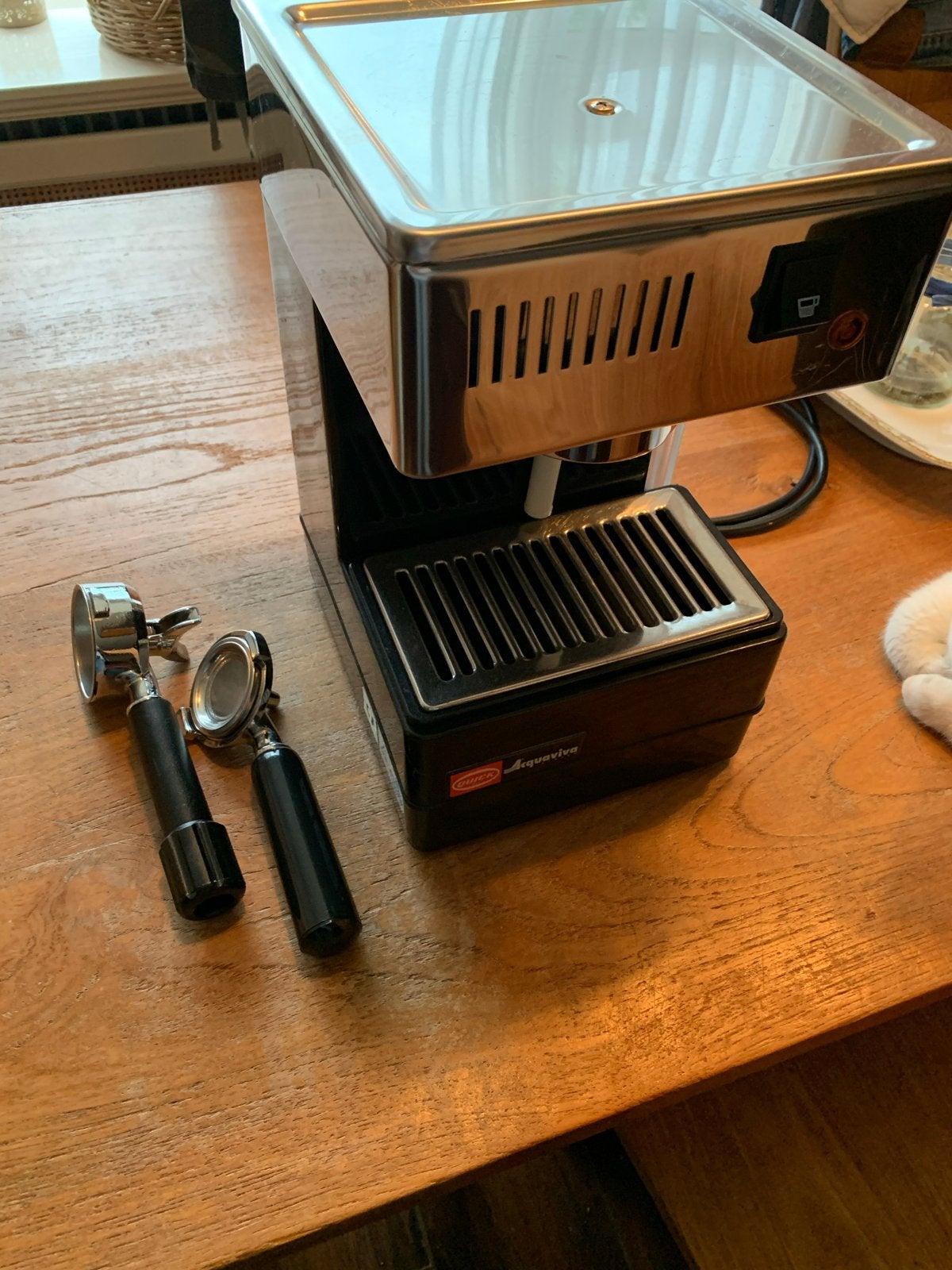 Quick Mill Acquaviva 810/820 Espresso Apparaat, Gebruikt, Espresso apparaat, Gemalen koffie, 1 kopje