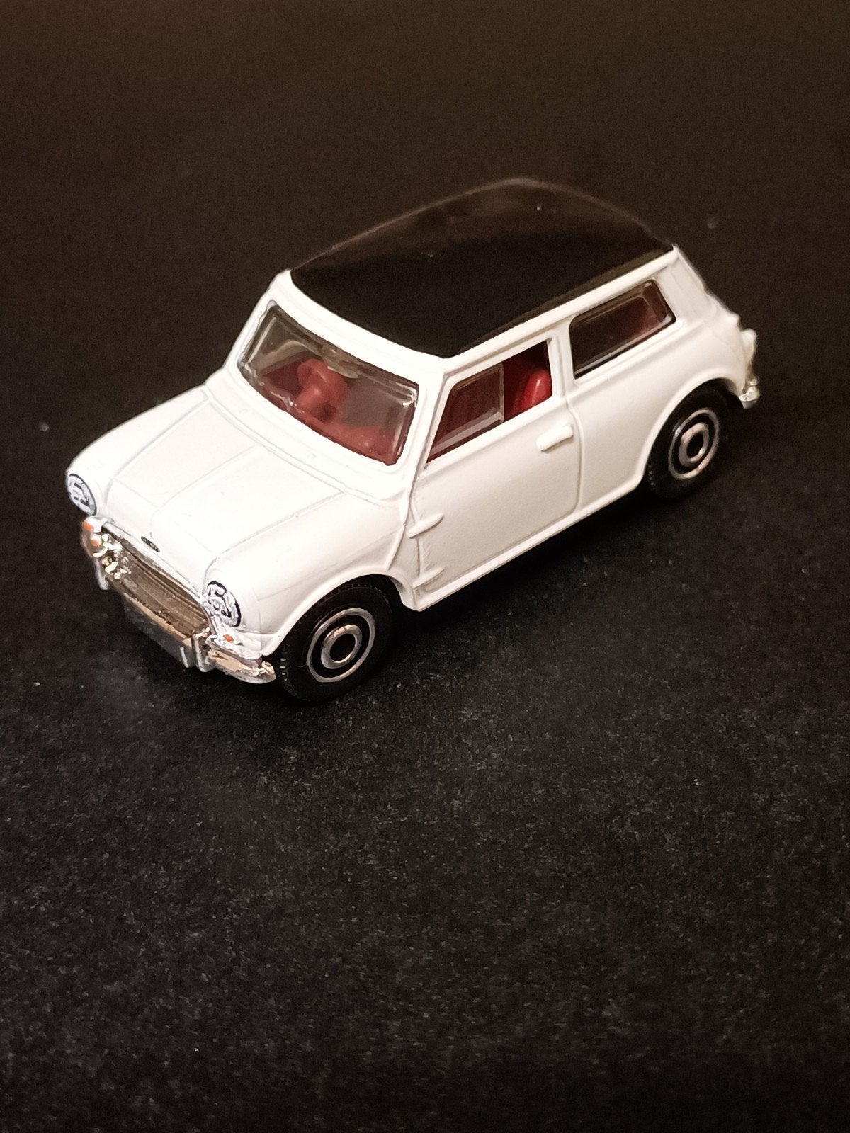 matchbox Mini Cooper modelauto met zwart dak, Ophalen of Verzenden, Zo goed als nieuw, Auto