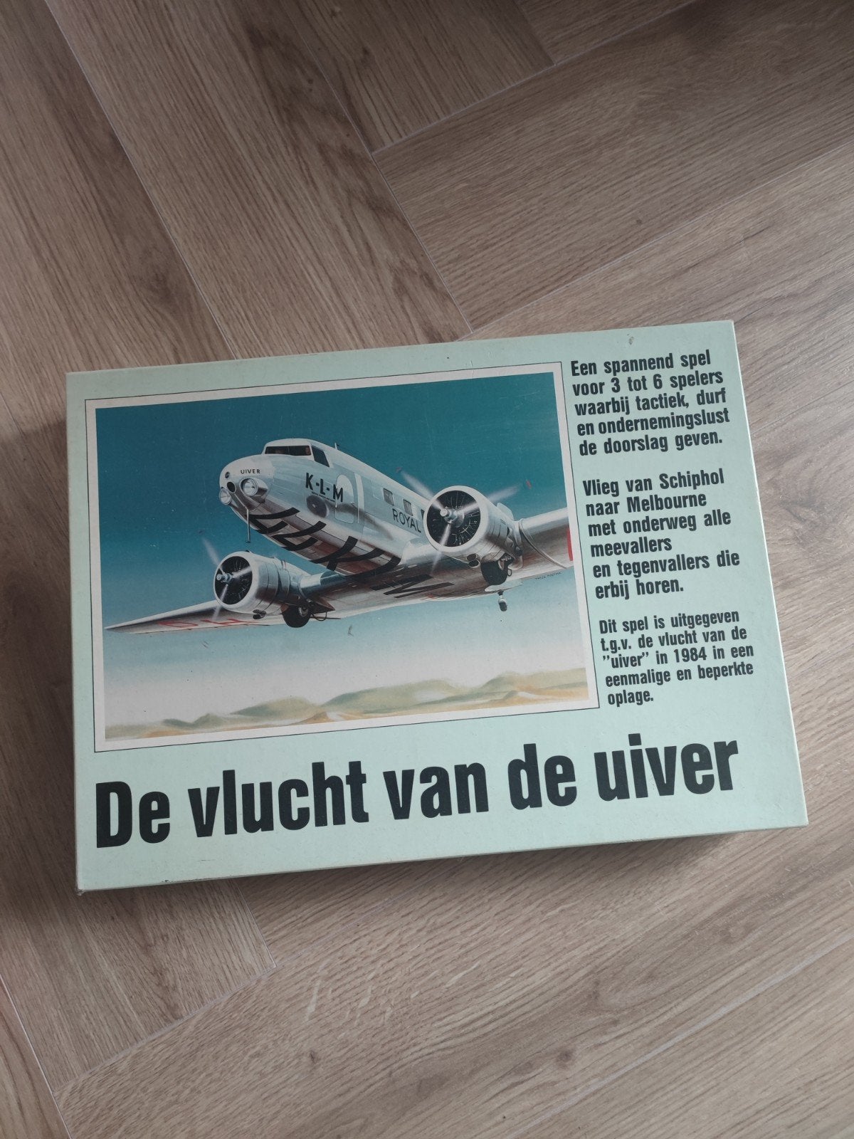 De vlucht van de uiver - Bordspel uit 1984, Vijf spelers of meer, Ophalen of Verzenden, Gebruikt, Onbekend