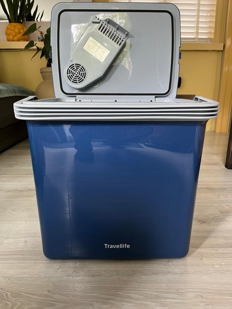 Nieuwe elektrische koelbox te koop, Caravans en Kamperen, Koelboxen, Ophalen, Nieuw, Elektrisch