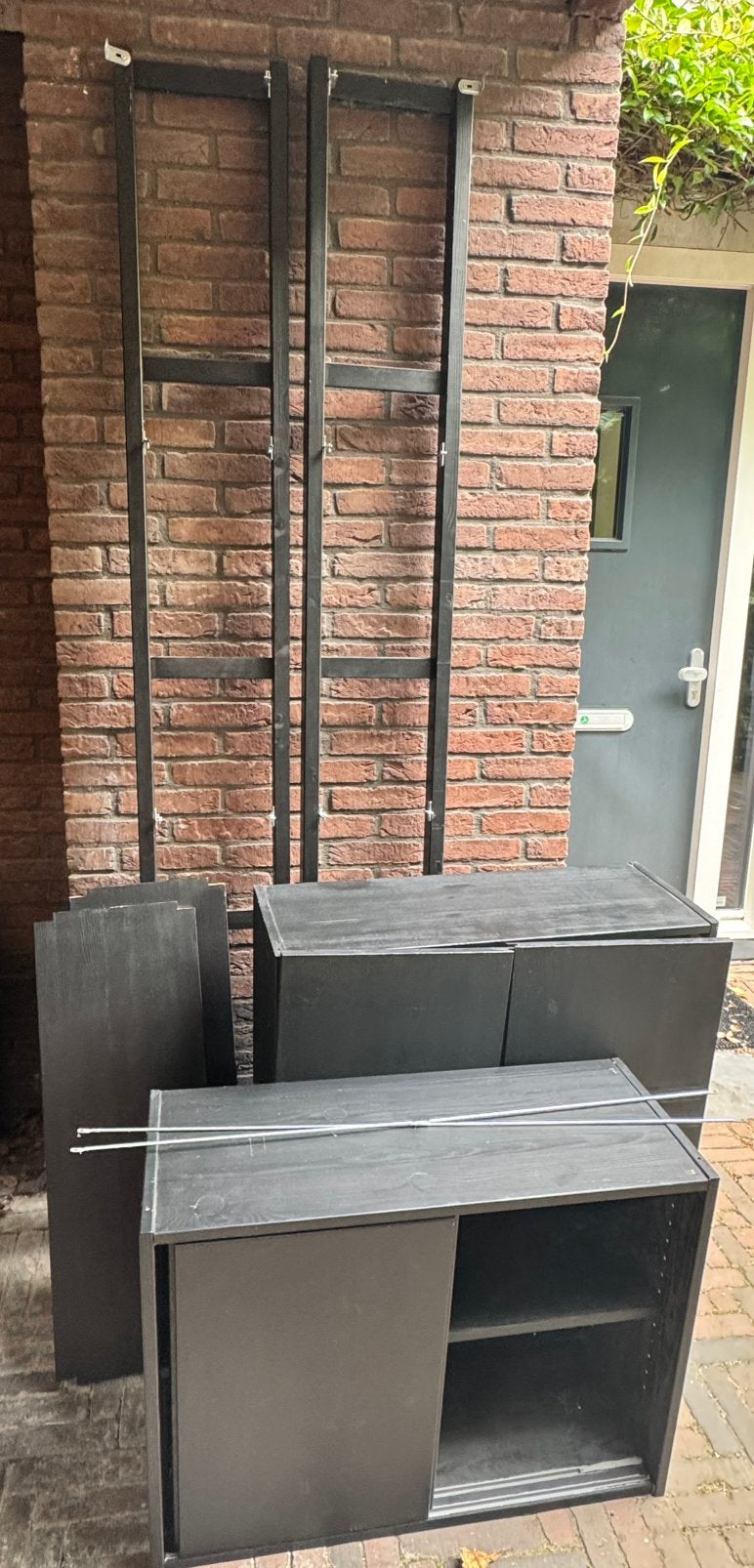 Ikea Ivar stellingkast compleet,  226x30, Ophalen, Zo goed als nieuw