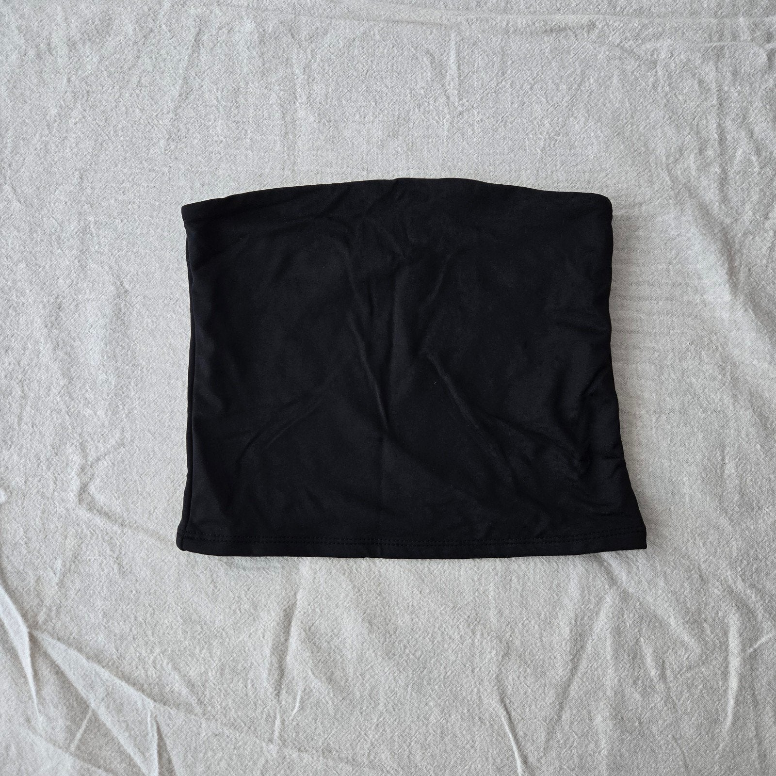 Zwarte tube top New Yorker - Maat XS, Kleding | Dames, Zwart, Ophalen of Verzenden, Zo goed als nieuw, Zonder mouw