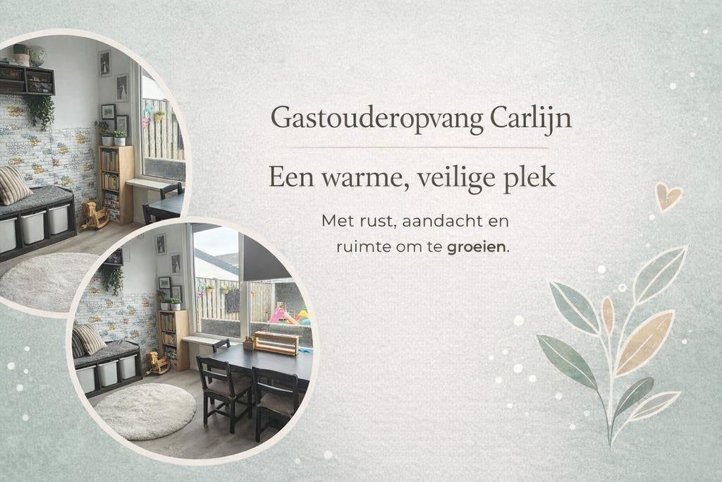 Plekje vrij bij Gastouderopvang Carlijn, Buitenschoolse opvang