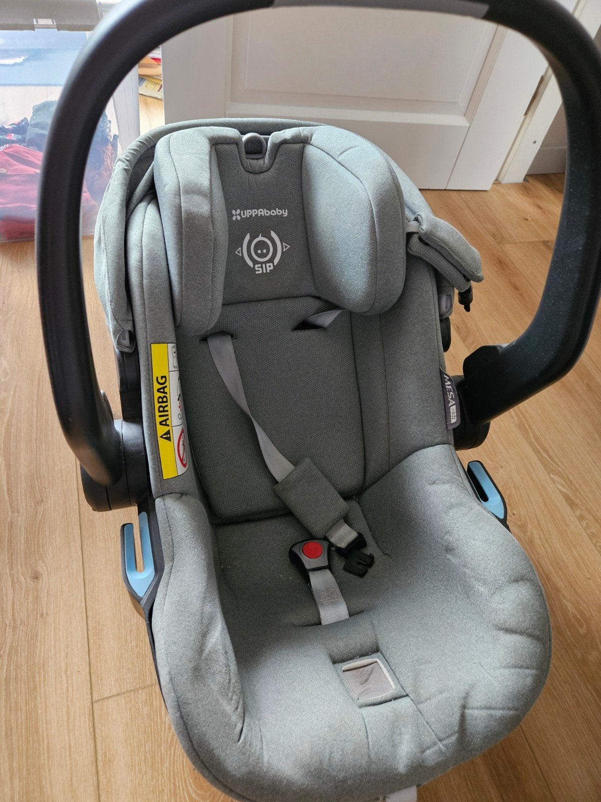UPPAbaby MESA i-Size autostoel met Isofix base, Gebruikt, Isofix, 0 t/m 13 kg, Ophalen