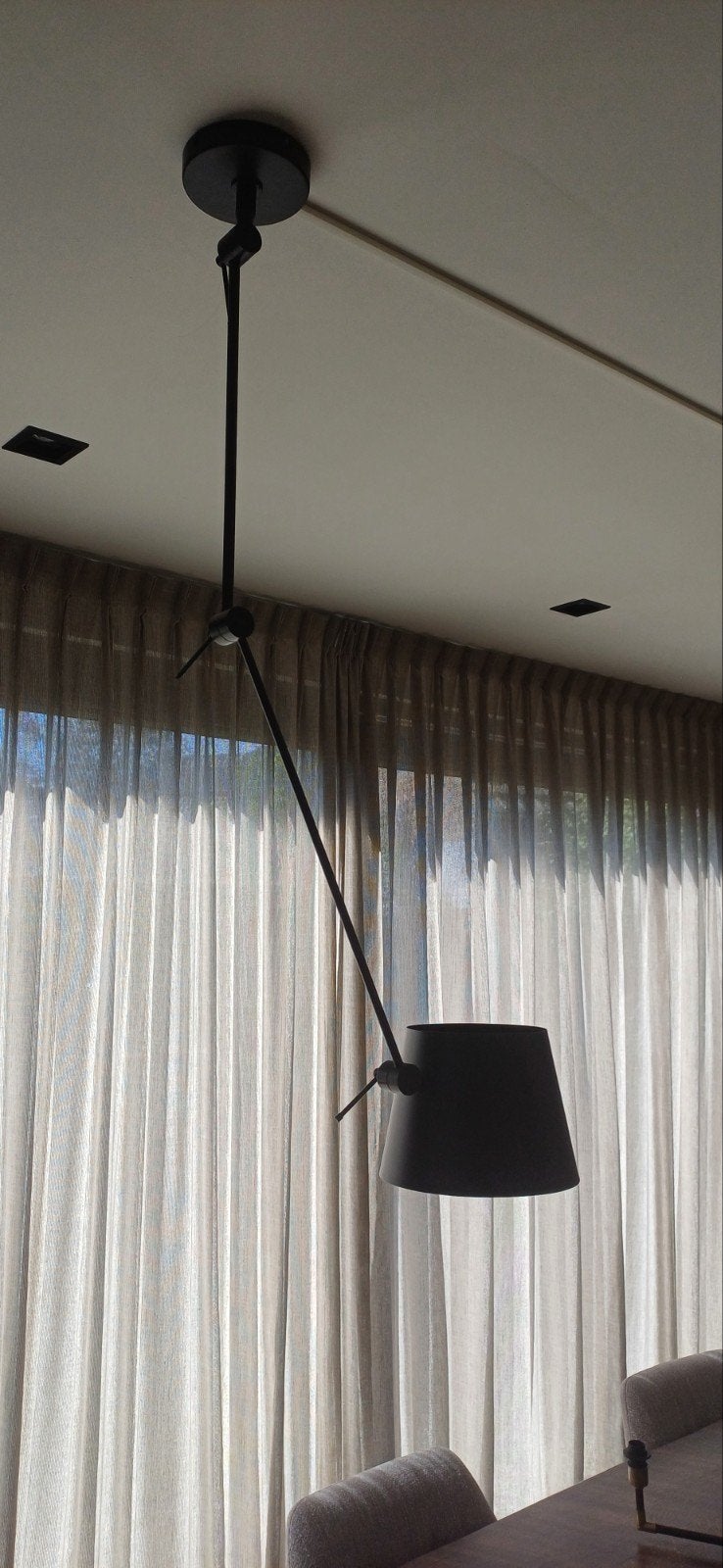 Industriële Hanglampen, Huis en Inrichting, Lampen | Hanglampen, Ophalen, Gebruikt, E27 (groot), Metaal