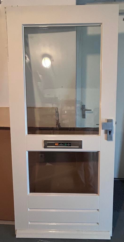 Voordeur, Doe-het-zelf en Verbouw, Deuren en Horren, Ophalen, Gebruikt, 80 tot 100 cm, Buitendeur