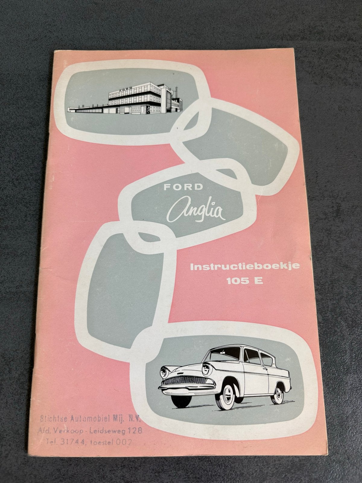 Ford Anglia 105 E Instructieboekje (origineel), Auto diversen, Ophalen of Verzenden