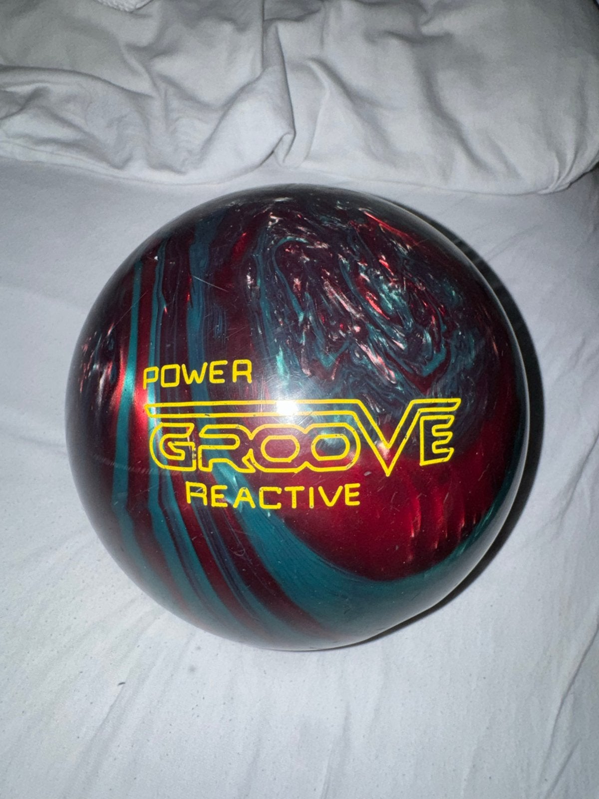 Bowlingbal Power Groove Reactive - Zo goed als nieuw, Ophalen of Verzenden, Zo goed als nieuw, Keu of Ballen