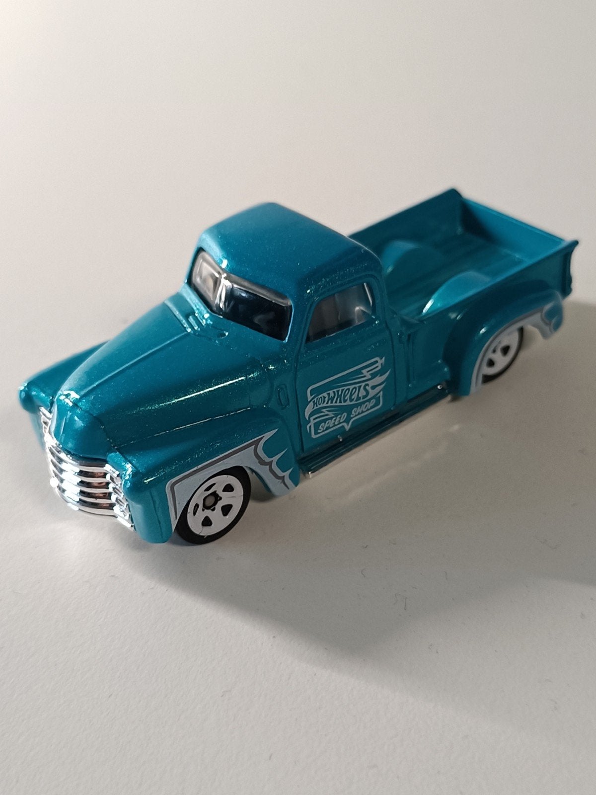 Hot Wheels Chevrolet 3100 Pickup Truck Blauw, Ophalen of Verzenden, Zo goed als nieuw