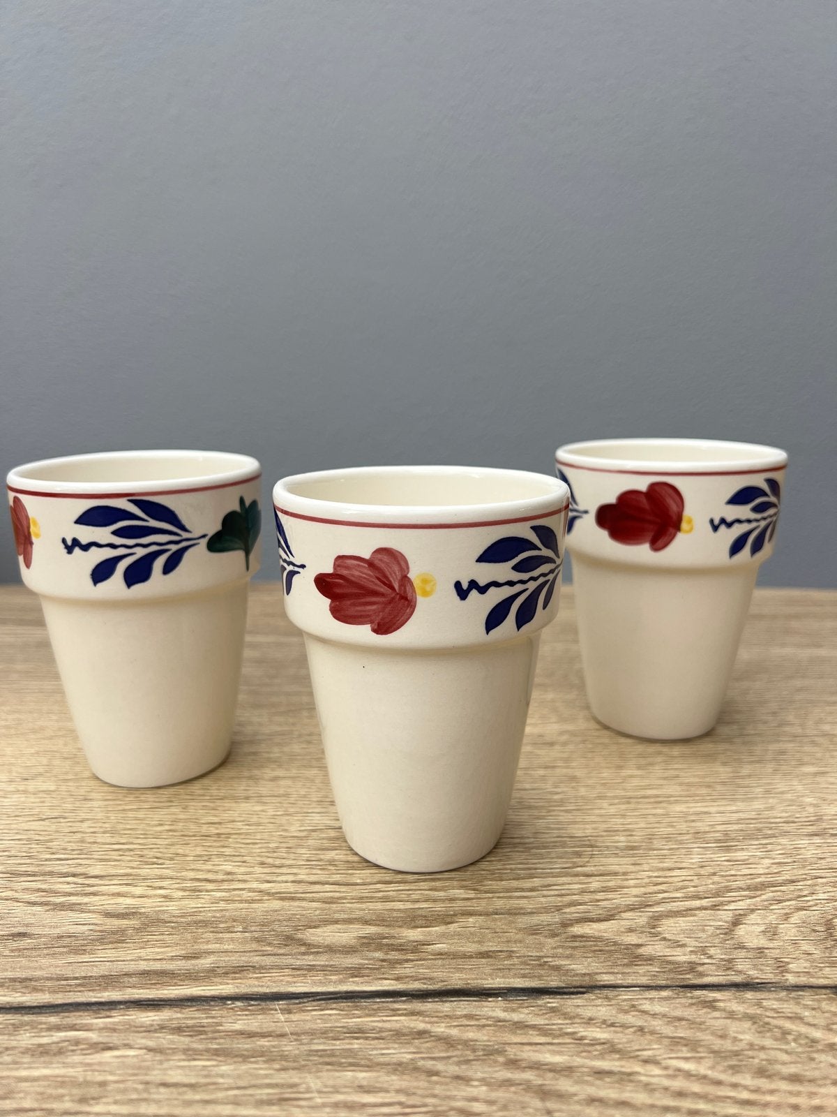 Boerenbont Bekers, Ophalen, Overige merken, Keramiek, Vintage