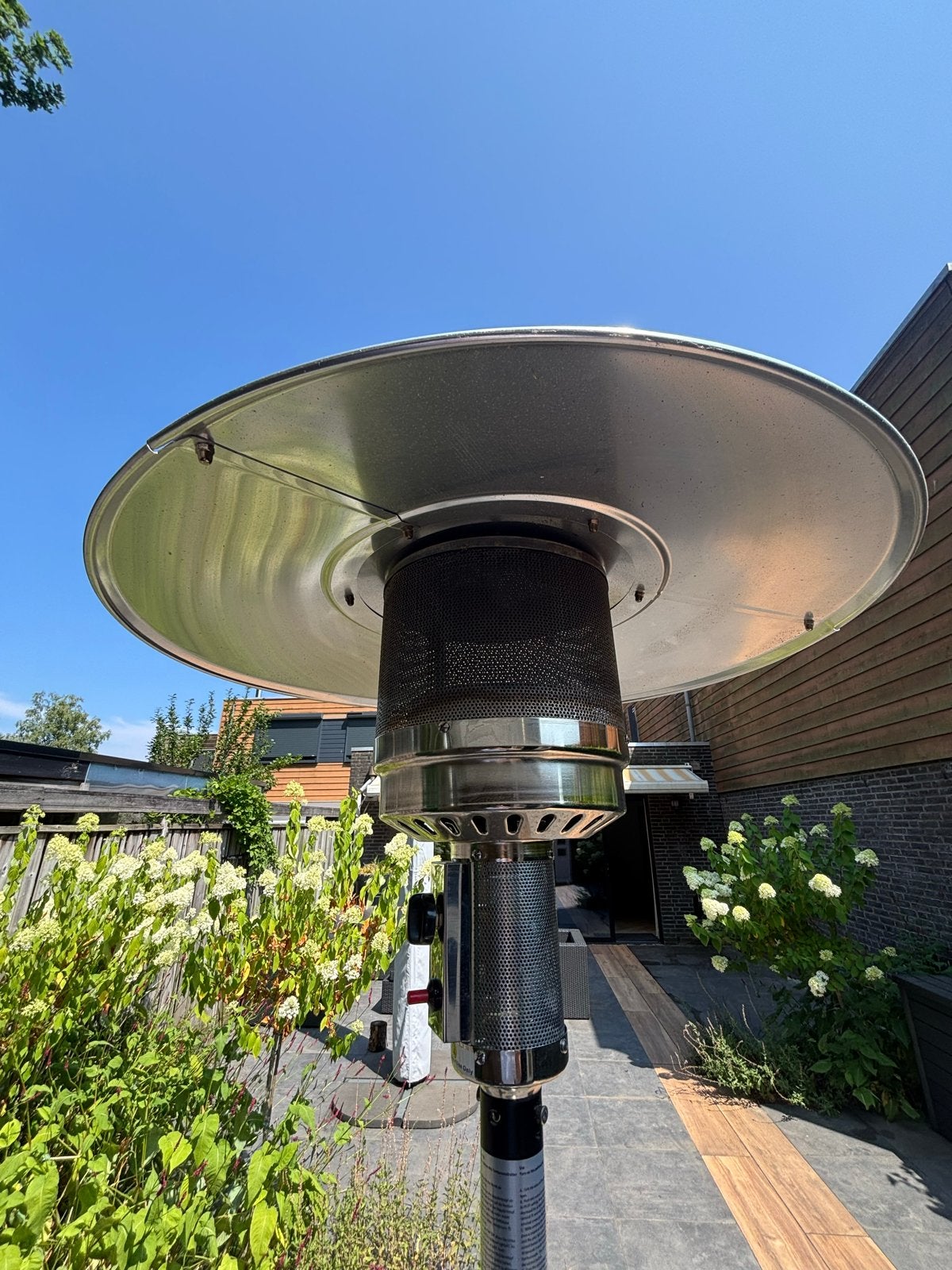 Eurom Terrasstraler op Gas - THG 14000, Tuin en Terras, Ophalen, Gebruikt, Gas, Vloer