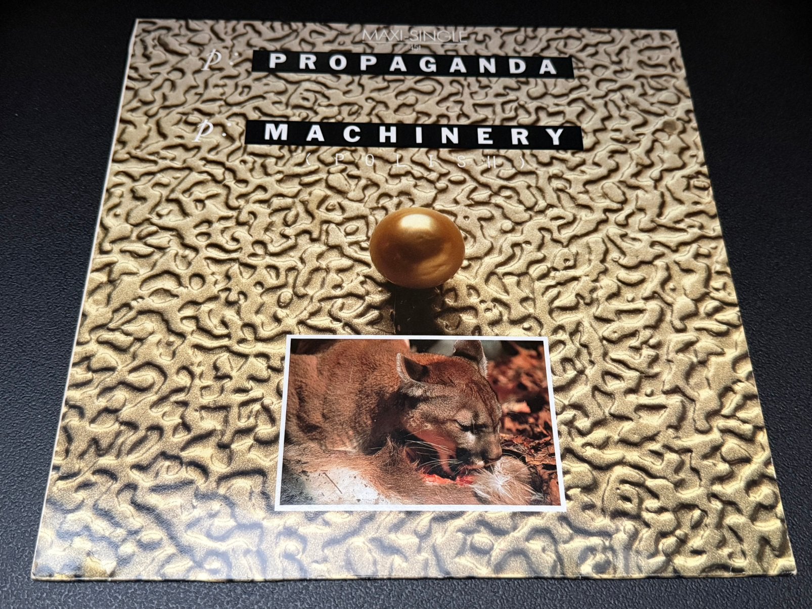 Propaganda - P: Machinery - 12” MAXI, Ophalen of Verzenden, Zo goed als nieuw, 12 inch, Electro
