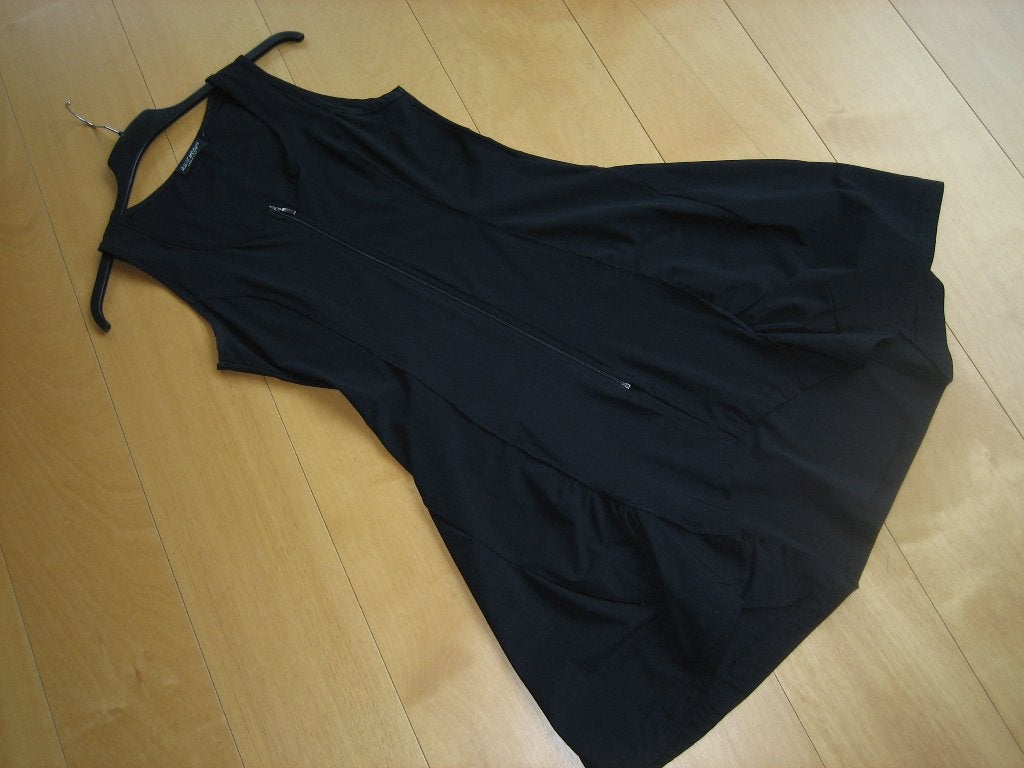 Prachtige zwarte tuniek-jurk JULIE MODE maat L snazzeys, Kleding | Dames, Maat 38/40 (M), Julie Mode, Verzenden, Zwart