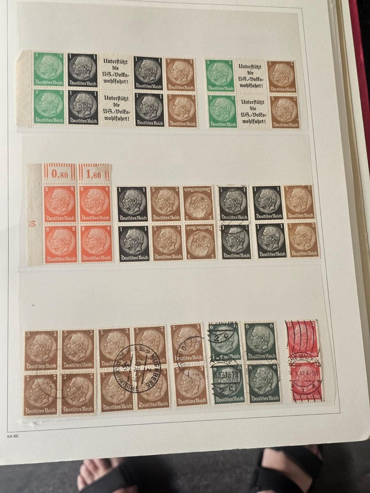 Duitse Rijk samendrukken, Postzegels en Munten, Postzegels | Volle albums en Verzamelingen, Ophalen of Verzenden, Buitenland