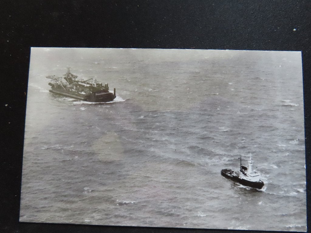ansichtkaart sleepboot "Sistella", Ophalen of Verzenden, Motorboot, Kaart, Foto of Prent