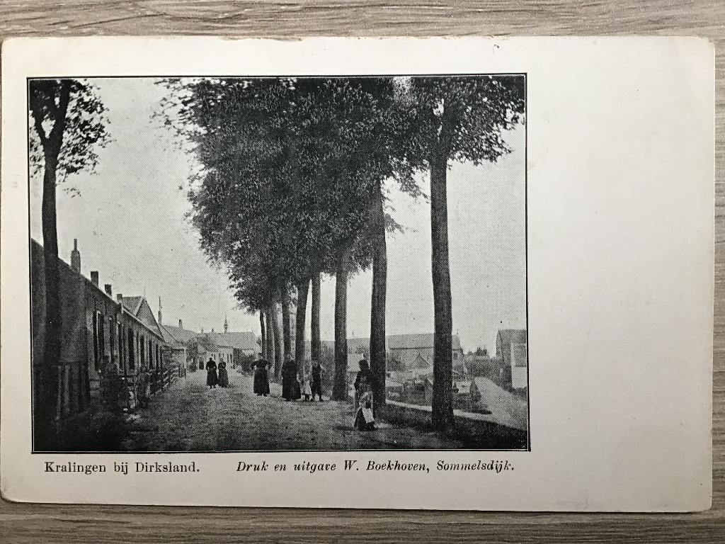 Dirksland Kralingen 1900-05, Verzamelen, Verzenden, Voor 1920, Ongelopen, Zuid-Holland