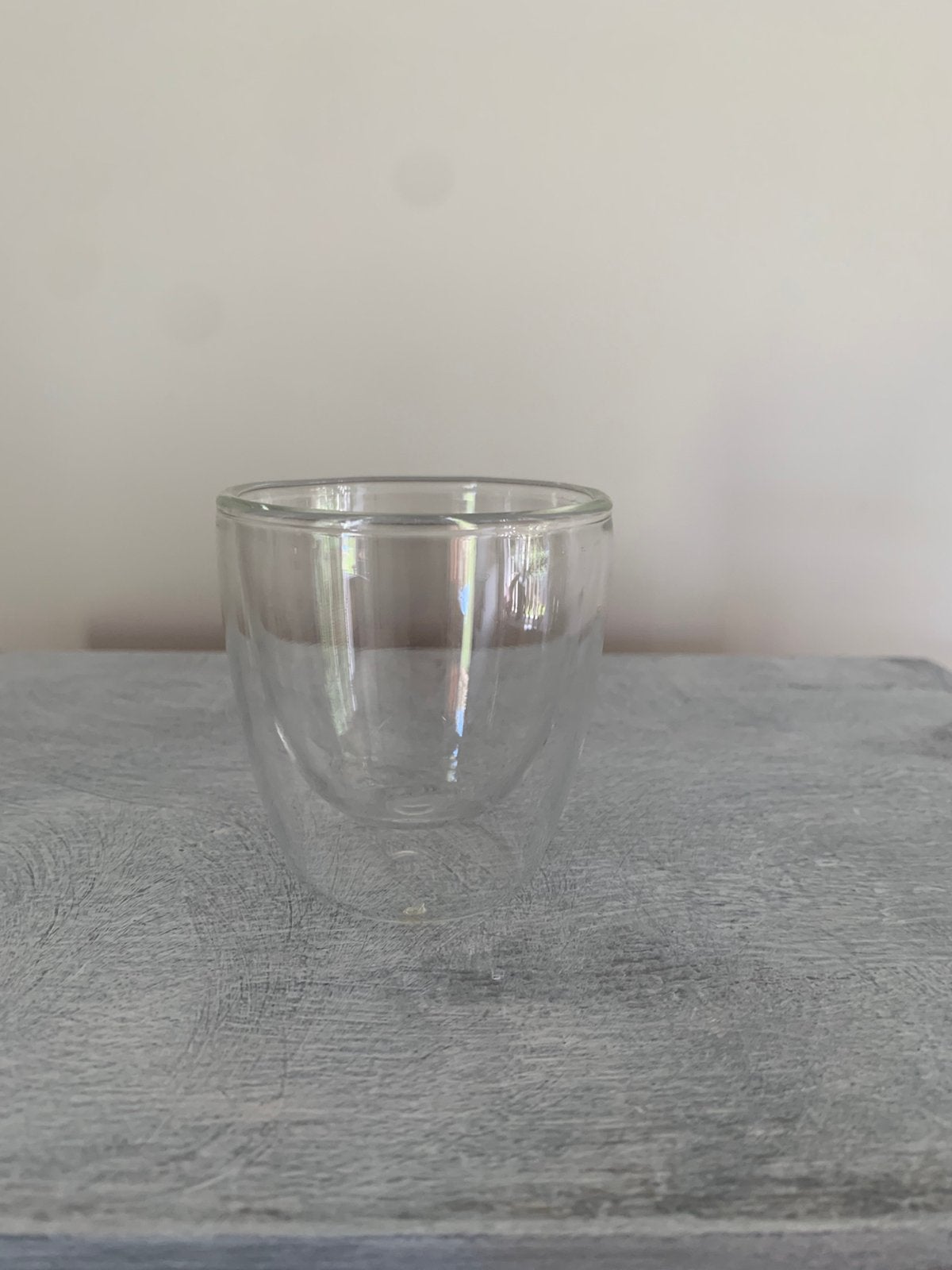 Dubbelwandig glaasje 80 cc nieuw voor warme drank, Ophalen, Nieuw