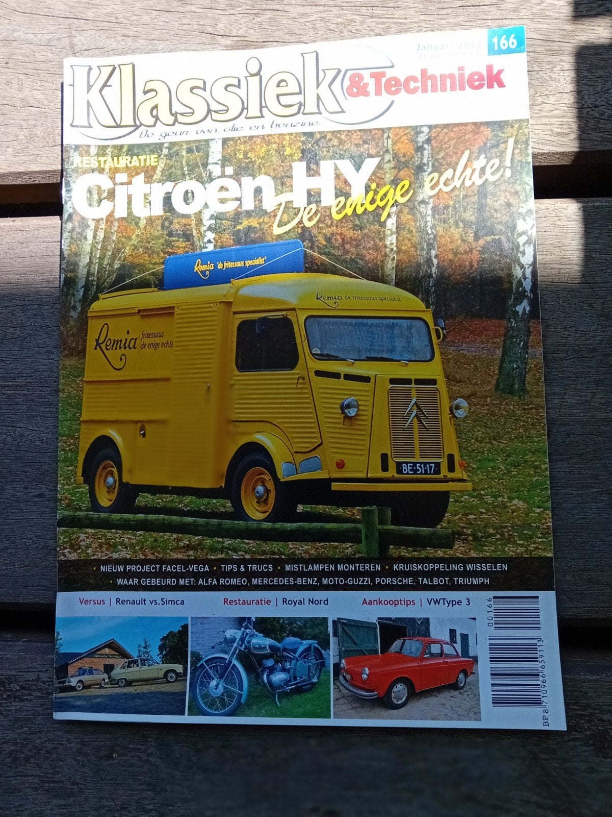 Tijdschrift Citroen HY, Ophalen of Verzenden