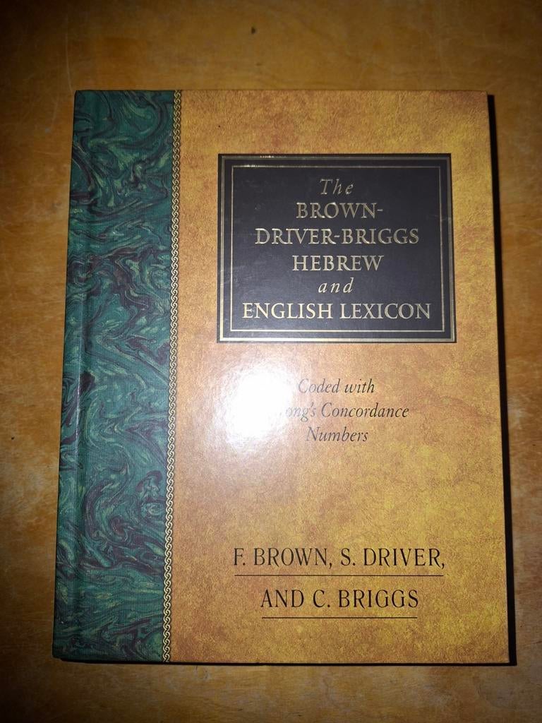 Brown, Driver-Briggs Hebrew and English Lexicon, Ophalen of Verzenden, Zo goed als nieuw